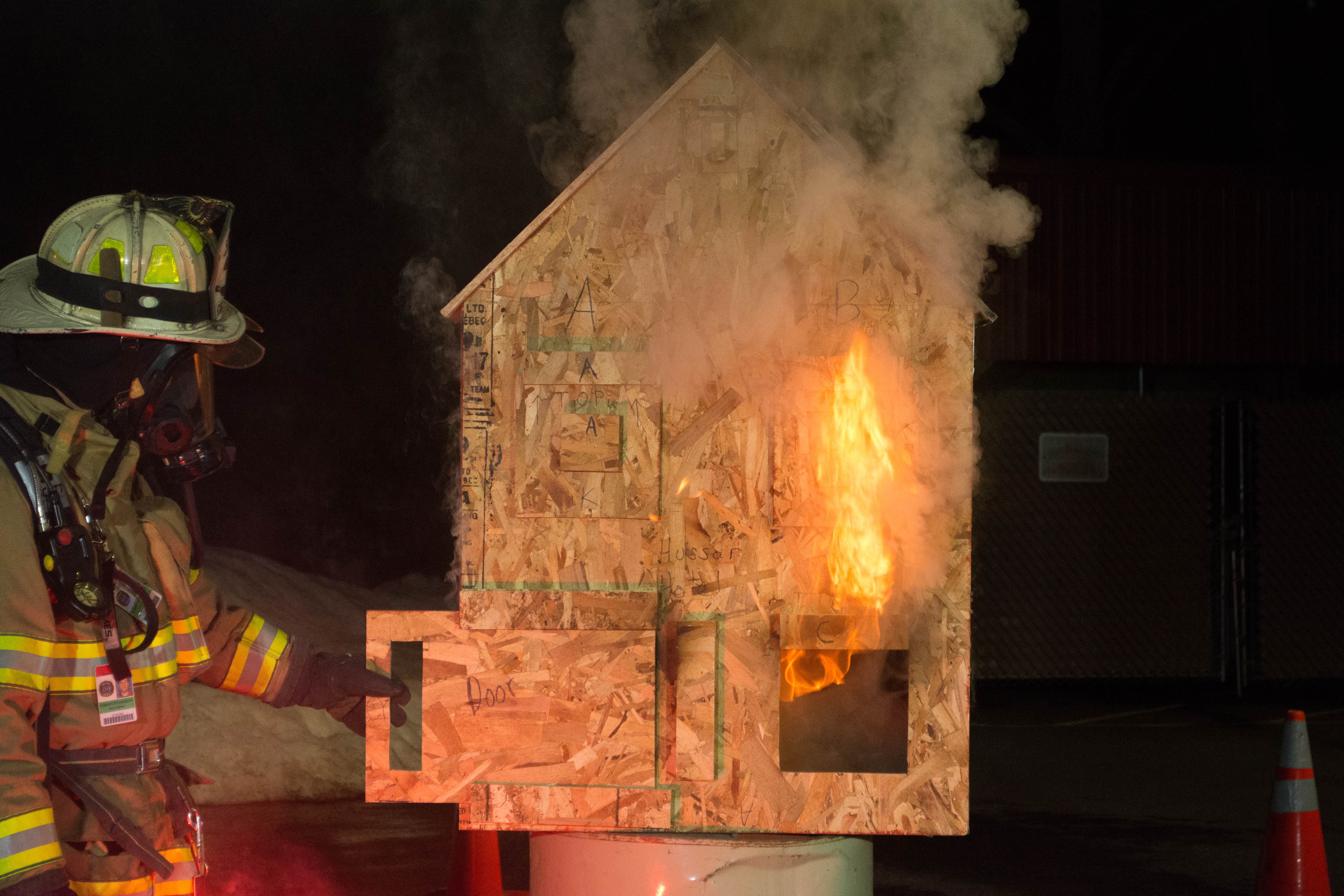 03-27-17  Training - Barbie Doll House Burning